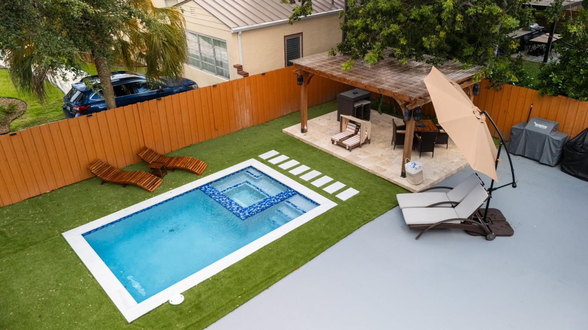 Vila Luxury Retreat 3B ,2Ba Pool , Coral Gables Center Miami Exteriér fotografie